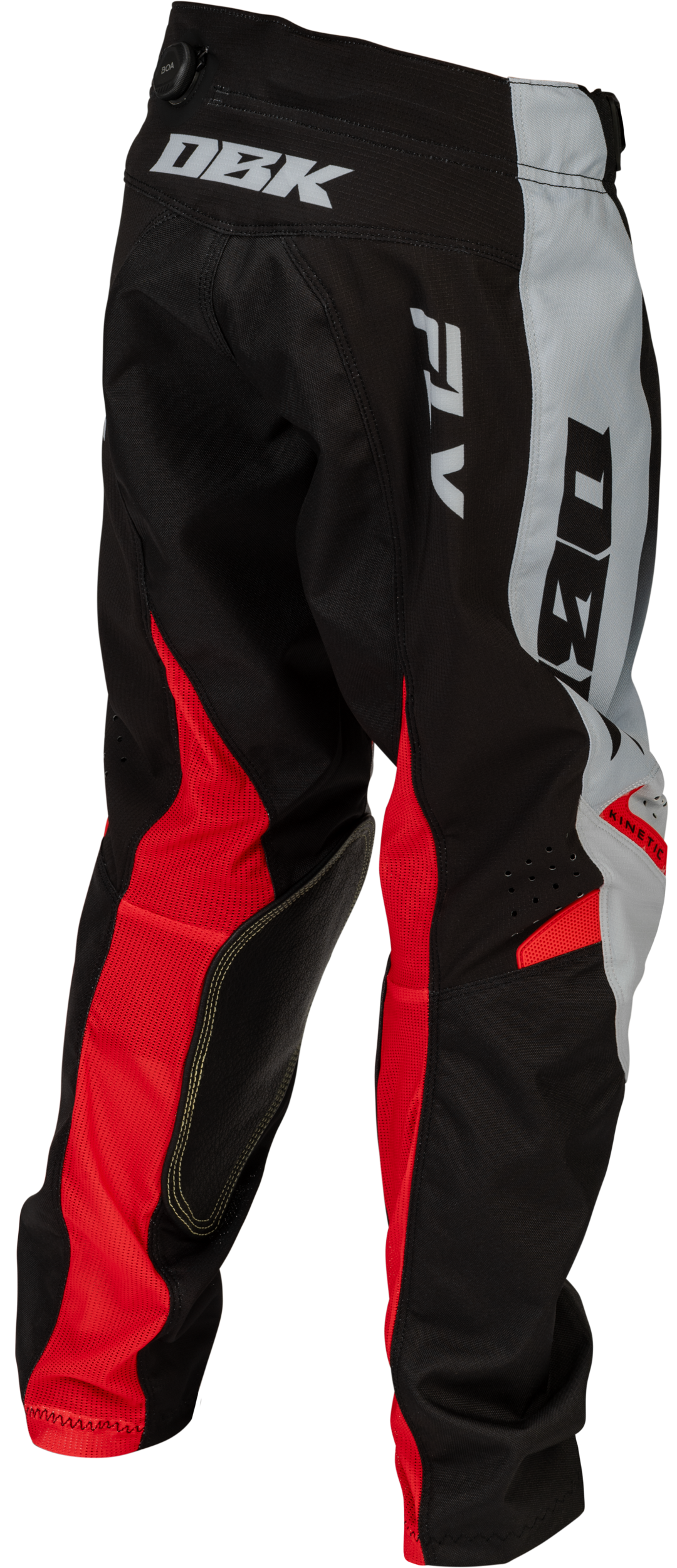 Youth Kinetic Dbk Pants Grey/Black/Red Sz 24