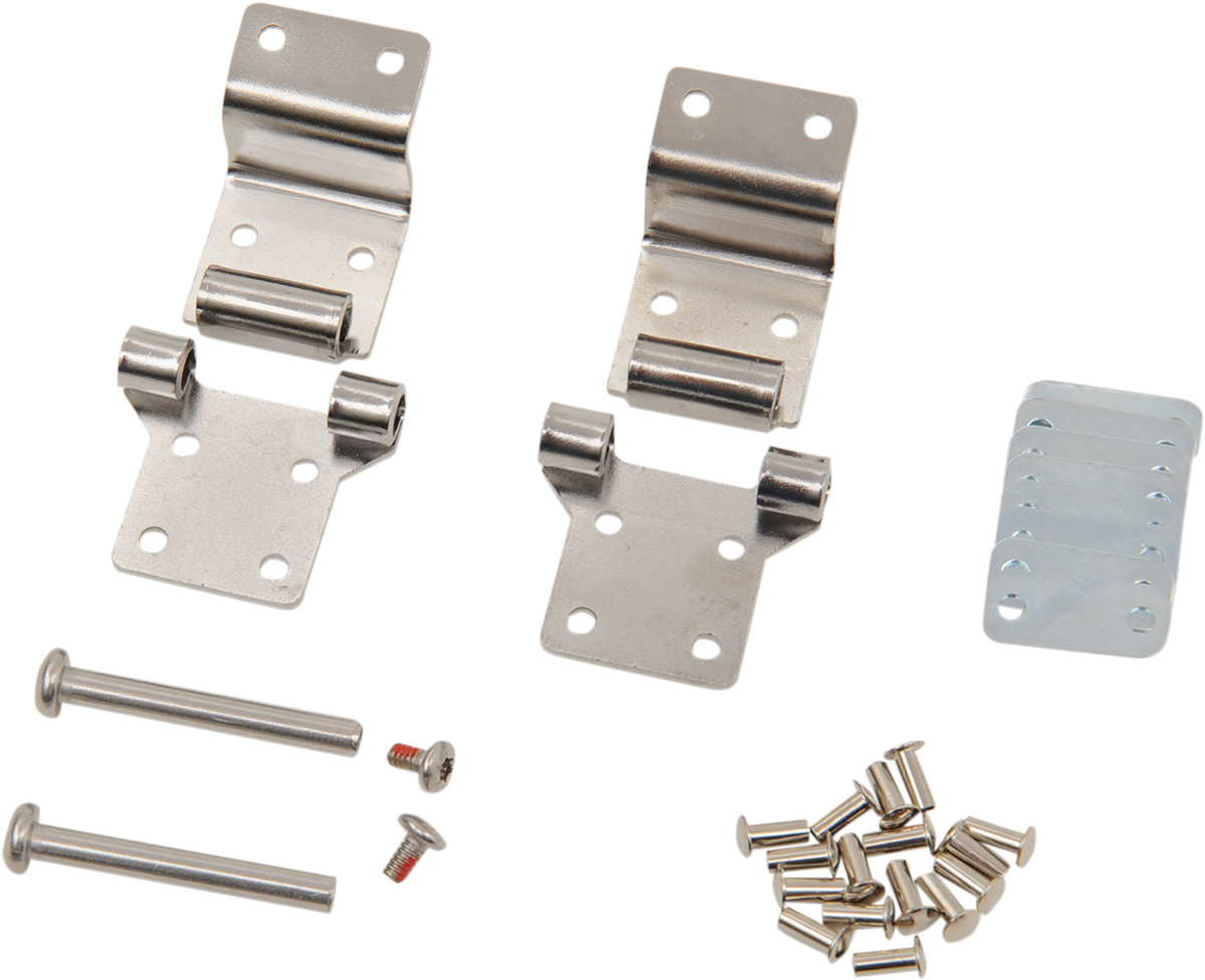 DRAG SPECIALTIES Tour-Pak? Hardware Hinge Kit - FL '87-'13 S77-0147AHDS