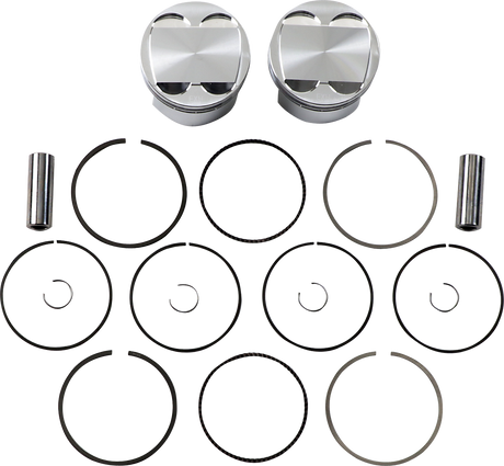 JE PISTONS Piston Kit - 85.00 mm - 12.0:1 CR - Kawasaki 317183