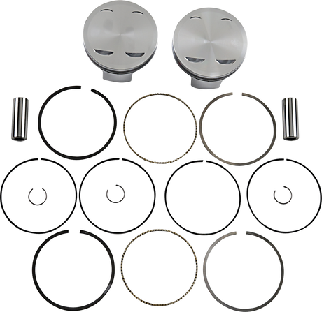 JE PISTONS Piston Kit - 94.00 mm - 11.5:1 CR - Arctic Cat 317198