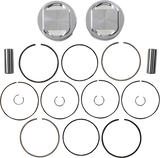 JE PISTONS Piston Kit - Bored to107" - 10.75:1 CR - 96"/103" Twin Cam 317212