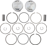 JE PISTONS Piston Kit - Bored to 98" - 9.5:1 CR - 88"/96" Twin Cam 324720