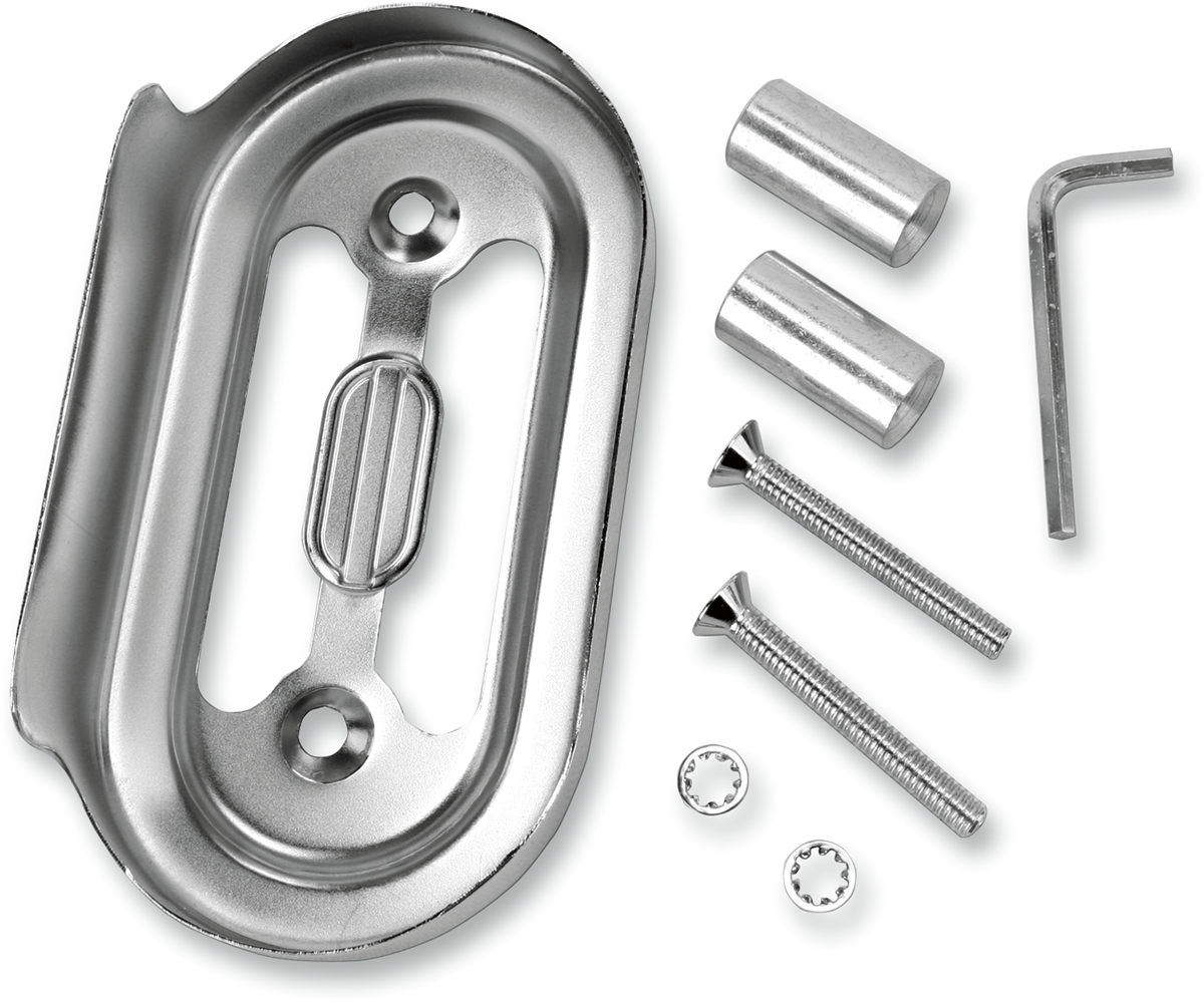 DRAG SPECIALTIES Regulator Cover -Harley Davidson - Chrome 19-0390 - Cycle City Outdoors