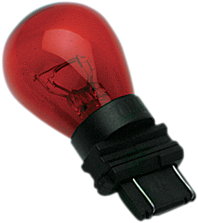 DRAG SPECIALTIES Wedge Bulb - Dual-Filament - Red S8-3157R-BC139 - Cycle City Outdoors