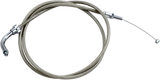 MOTION PRO Throttle Cable - Push - Honda - Stainless Steel 62-0424
