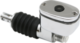 DRAG SPECIALTIES Master Cylinder - Rear - Chrome 46471 - Cycle City Outdoors