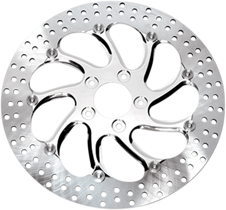 PERFORMANCE MACHINE (PM) Brake Rotor - 11.8" - Torque - Chrome 0133-1800TORRS-CH