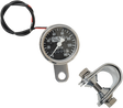 DRAG SPECIALTIES Mini Speedometer - Black - 2240:60 Ratio - 1-7/8" 21-6960DS-BX15A - Cycle City Outdoors