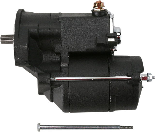 DRAG SPECIALTIES Black 1.4 kW Starter 90-06 BT 80-1001 - Cycle City Outdoors