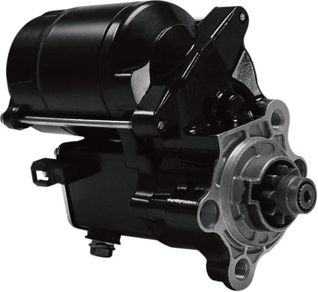 DRAG SPECIALTIES 1.4 kW Starter 81-13 XL Black 80-1009 - Cycle City Outdoors