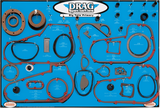DRAG SPECIALTIES Gasket, Seal, and O-ring Display - '99-'06 Twin-Cam 5-Speed Primaries 9903-0101 - Cycle City Outdoors