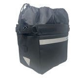 BiKASE Grocery Pannier with Black Fly Cover