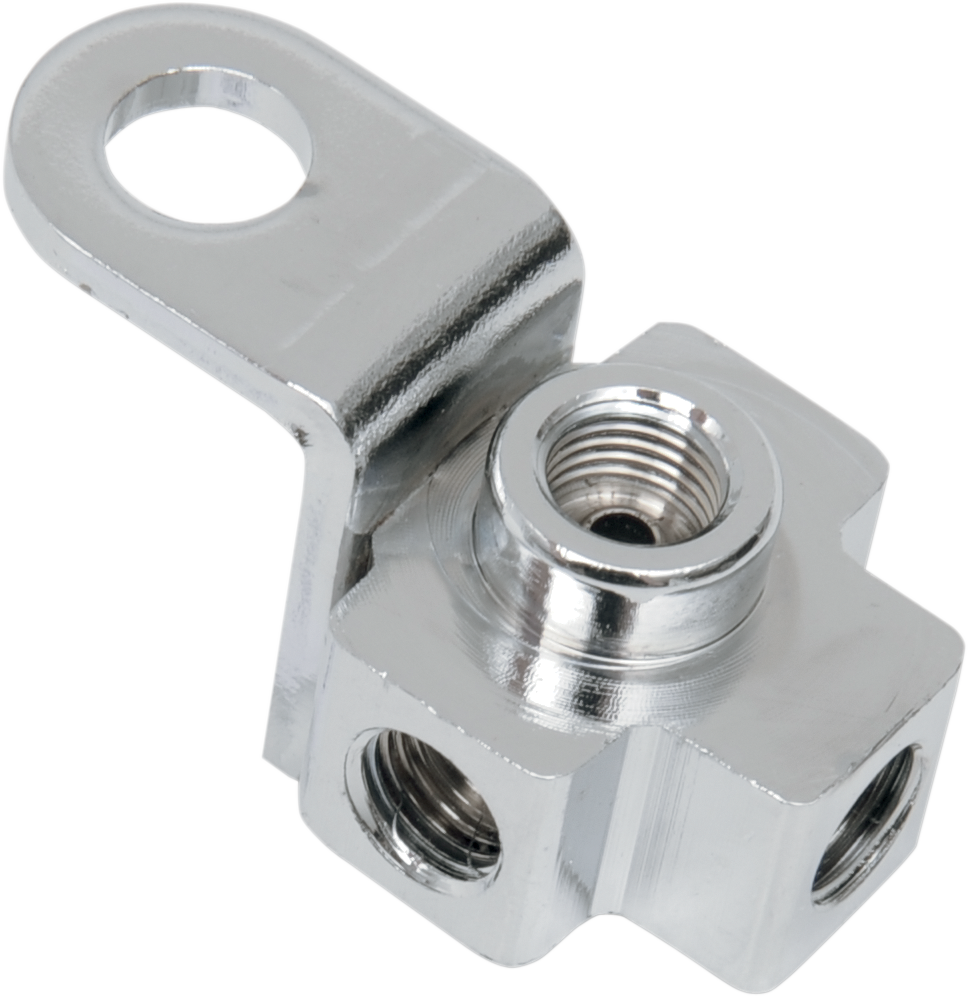 DRAG SPECIALTIES Brake Line Tee - Rear 71281 - Cycle City Outdoors