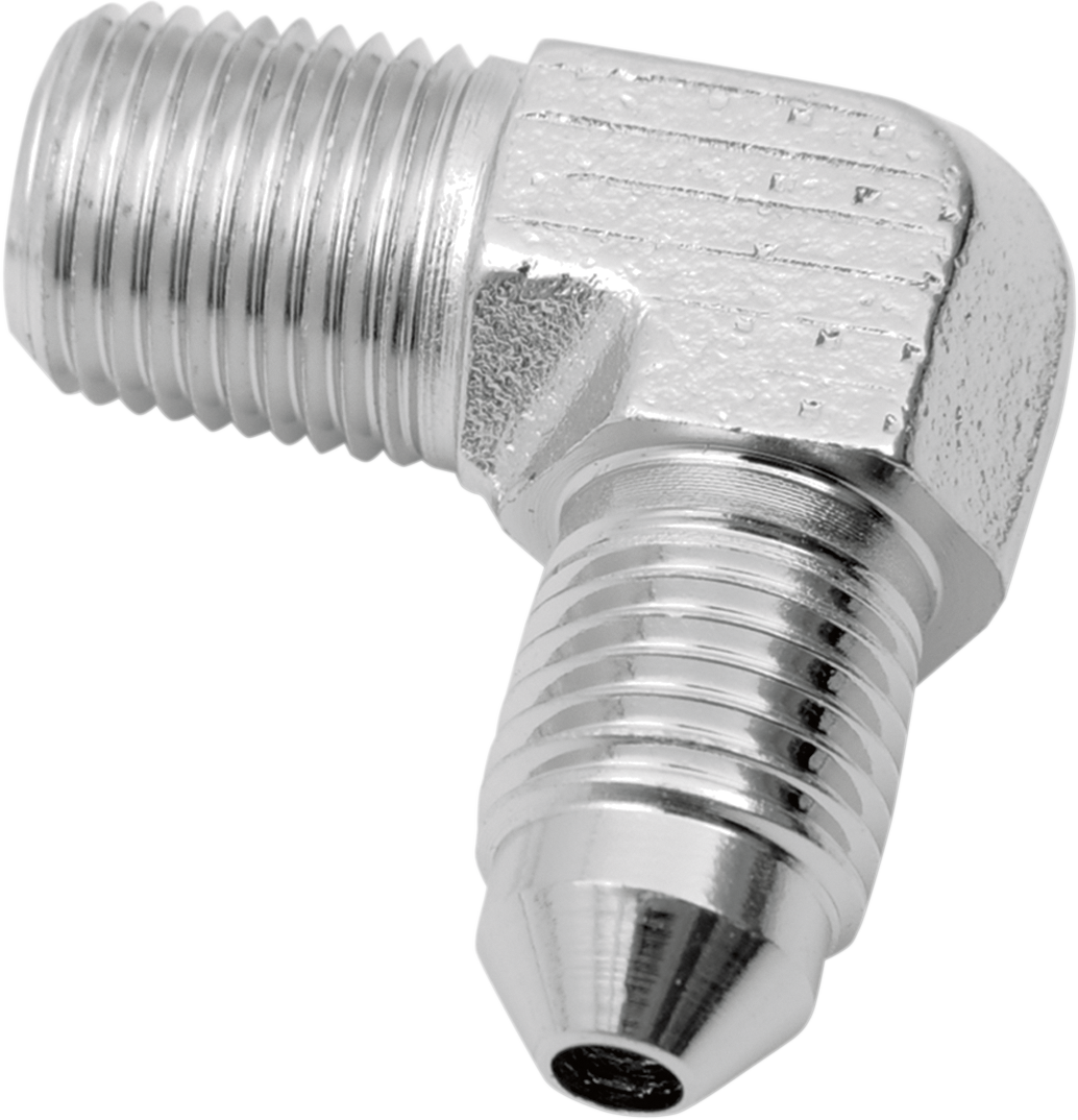 DRAG SPECIALTIES #3 Male Fitting - 1/8" - 90? 279 - Cycle City Outdoors