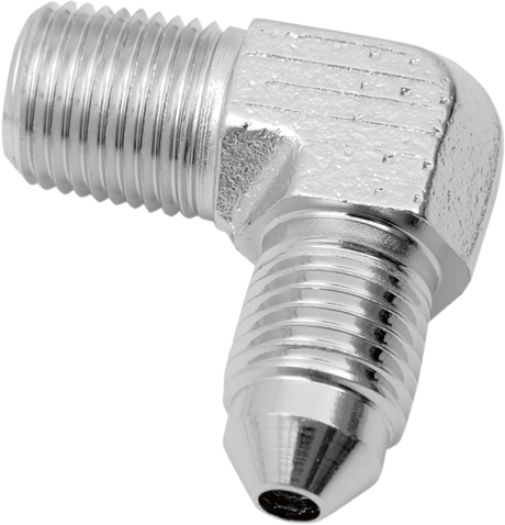 DRAG SPECIALTIES #3 Male Fitting - 1/8" - 90? 279 - Cycle City Outdoors