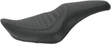 MUSTANG Seat - Tripper* Fastback - Front Tuck-n-Roll - Black - XL 76957