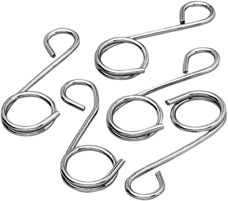 DRAG SPECIALTIES Wire Fuel Line Guides - 5-Pack 11-0022-BC101 - Cycle City Outdoors