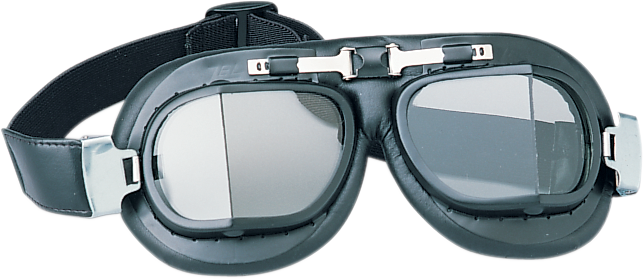 DRAG SPECIALTIES Red Baron Goggles - Matte Black 220001-BX3 - Cycle City Outdoors