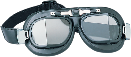 DRAG SPECIALTIES Red Baron Goggles - Matte Black 220001-BX3 - Cycle City Outdoors