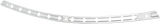 PERFORMANCE MACHINE (PM) Windshield Trim - Hole Shot - Chrome - FL '14-'21 0209-2016HST-CH