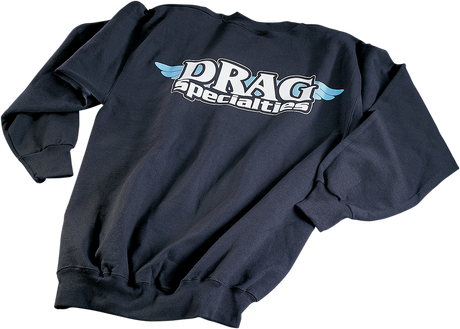 DRAG SPECIALTIES Drag Specialties Sweatshirt - Black - 2XL 111829 - Cycle City Outdoors