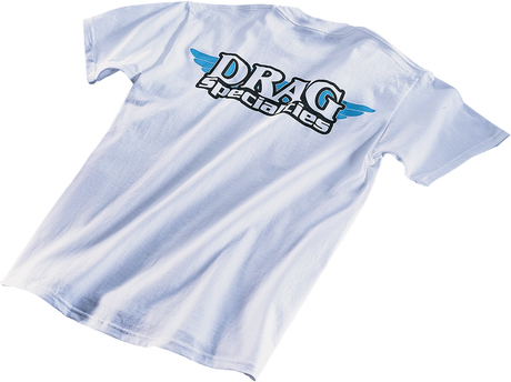 DRAG SPECIALTIES Drag Specialties T-Shirt - White - Medium 111830 - Cycle City Outdoors