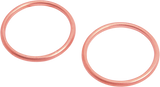 DRAG SPECIALTIES Exhaust Gasket Imported - Copper - Big Twin 74052 - Cycle City Outdoors