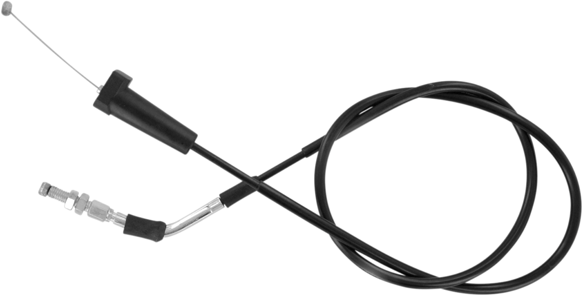MOTION PRO Black Vinyl Throttle Cable - Pull - Suzuki 04-0258