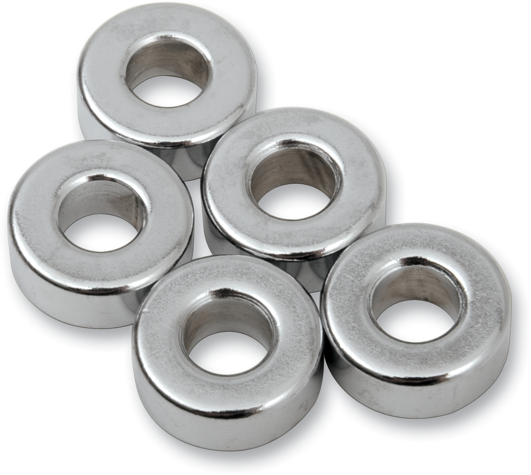 DRAG SPECIALTIES Spacer - Chrome - 1/4" x 5/8" x 1/4" MPB502 - Cycle City Outdoors