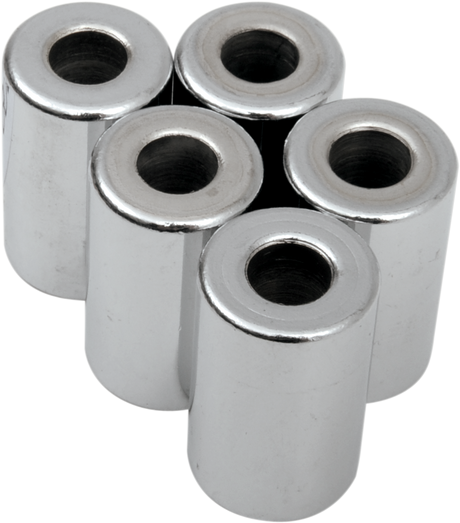 DRAG SPECIALTIES Spacer - Chrome - 1/4" x 5/8" x 1" MPB506 - Cycle City Outdoors