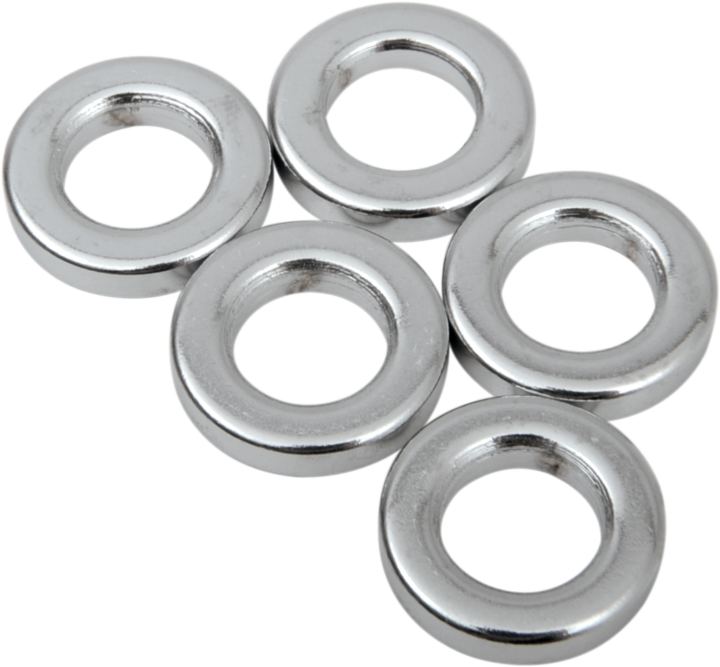 DRAG SPECIALTIES Spacer - Chrome - 5/16" x 5/8" x 1/8" MPB507 - Cycle City Outdoors