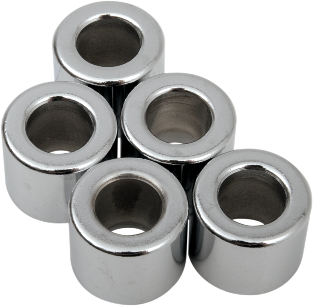 DRAG SPECIALTIES Spacer - Chrome - 5/16" x 5/8" x 1/2" MPB510 - Cycle City Outdoors