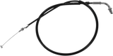 MOTION PRO Black Vinyl Throttle Cable - Pull - Honda 02-0522