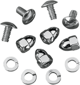 DRAG SPECIALTIES License Plate Fasteners - Acorn Nuts MBP00114 - Cycle City Outdoors
