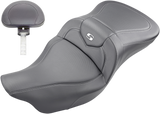 SADDLEMEN Extended Reach Roadsofa* Seat - Carbon Fiber - Backrest - 808-07B-186BR