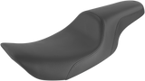 SADDLEMEN Profiler* Seat - Black Smooth - Part Number 897-06-047 for FLHR/FLHX
