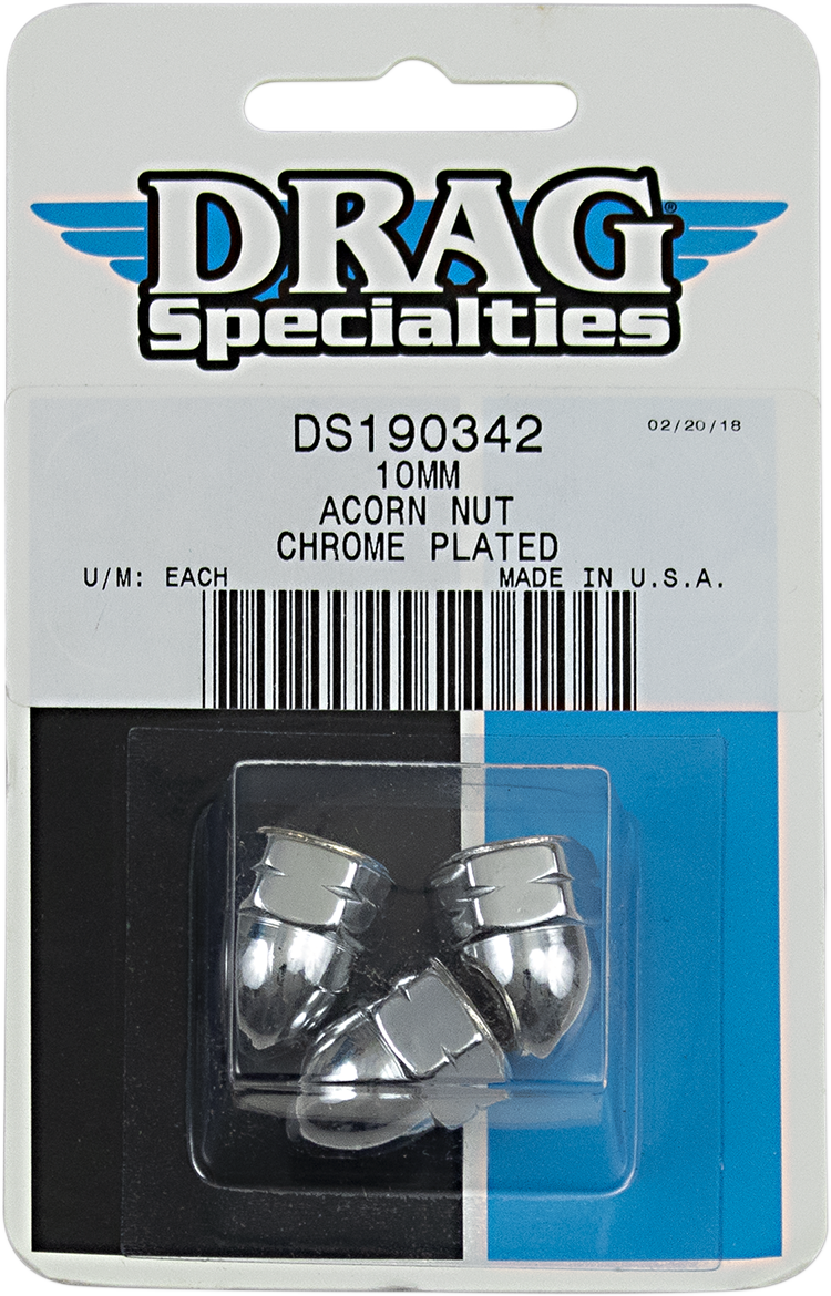 DRAG SPECIALTIES Nut - Acorn - 10 mm MBP1210 - Cycle City Outdoors