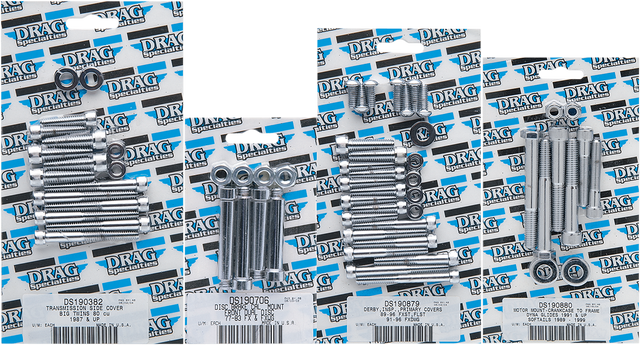 DRAG SPECIALTIES Bolt Kit - Side Cover - Socket-Head - 5-Speed MK344 - Cycle City Outdoors