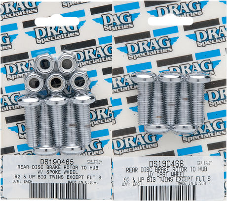 DRAG SPECIALTIES Mounting Kit - Rotor - Spoke - Rear MK306 - Cycle City Outdoors