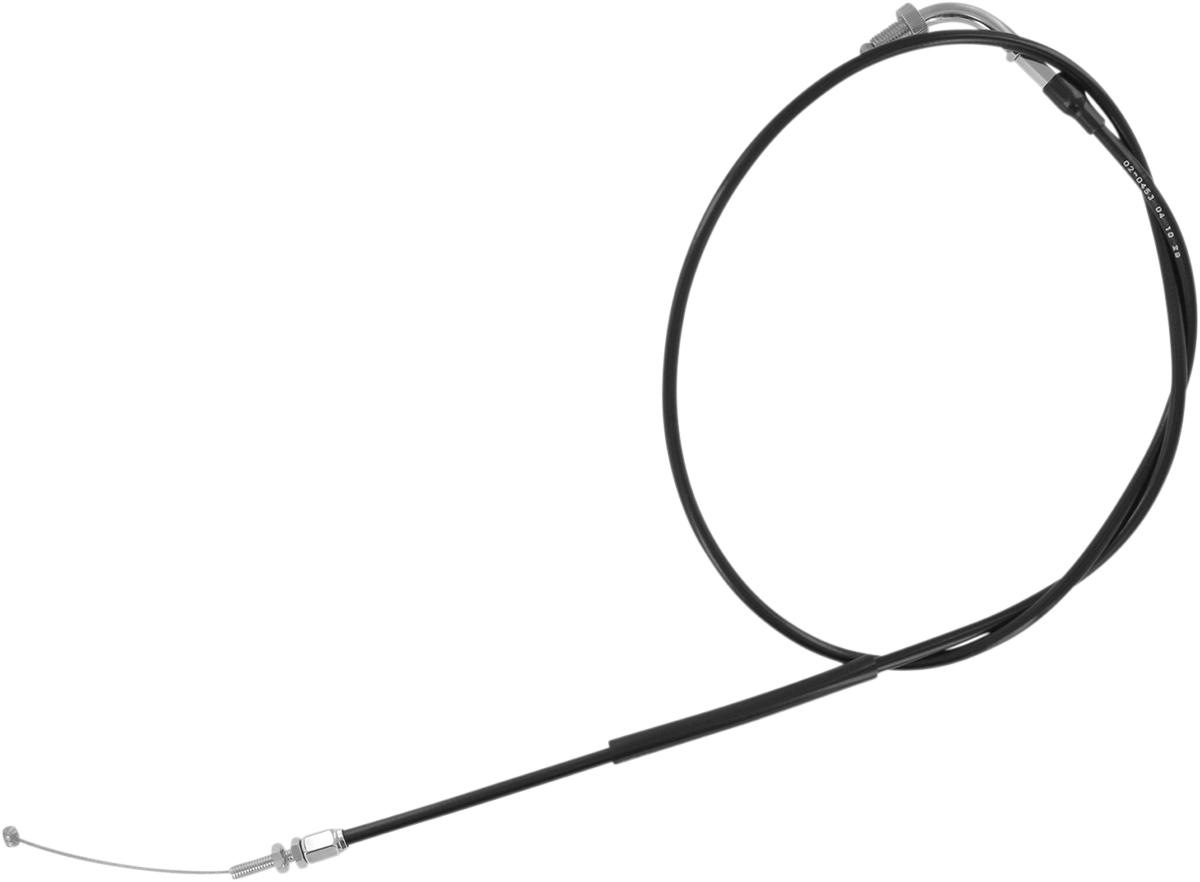 MOTION PRO Black Vinyl Throttle Cable - Pull - Honda 02-0453