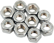 DRAG SPECIALTIES Nuts - Nylon - Chrome - 5/16"-18 MPB275 - Cycle City Outdoors
