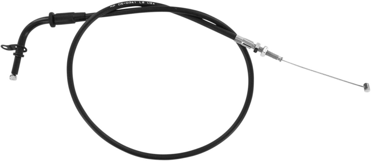 MOTION PRO Black Vinyl Throttle Cable - Pull - Yamaha 05-0341