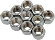 DRAG SPECIALTIES Nuts - Nylon - Chrome - 3/8"-16 MPB277 - Cycle City Outdoors