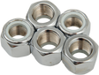 DRAG SPECIALTIES Nuts - Nylon - Chrome - 5/8"-18 MPB281 - Cycle City Outdoors