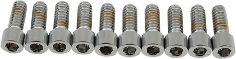 DRAG SPECIALTIES Bolts - Socket-Head - Smooth - 1/4-20 x 5/8" MPB178S - Cycle City Outdoors