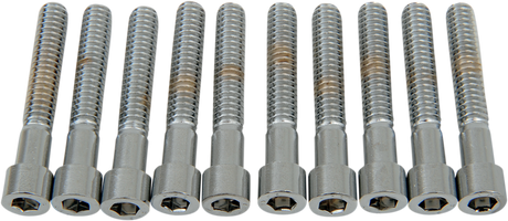 DRAG SPECIALTIES Bolts - Socket-Head - Smooth - 1/4-20 x 1-1/2" MPB183S - Cycle City Outdoors