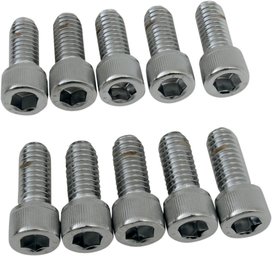 DRAG SPECIALTIES Bolts - Socket-Head - Knurled - 5/16-18 x 3/4" MPB215 - Cycle City Outdoors