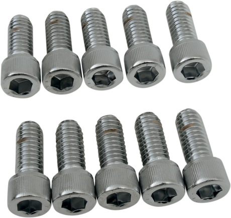 DRAG SPECIALTIES Bolts - Socket-Head - Knurled - 5/16-18 x 3/4" MPB215 - Cycle City Outdoors
