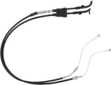 MOTION PRO Black Vinyl Throttle Cable - Push/Pull - Yamaha 05-0346