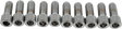 DRAG SPECIALTIES Bolts - Socket-Head - Smooth - 5/16-18 x 3/4" MPB215S - Cycle City Outdoors